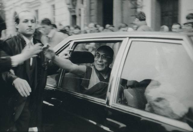 Dalajlama v Praze, 1990