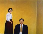 NAI (MY PARENTS), r.2000, olej, pltno, 150/120cm