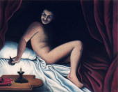 Mnesci: Josefna, 1999, pastel  6550 cm