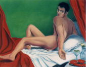 Mnesci: Veer (Evening), 1999, pastel  6550 cm